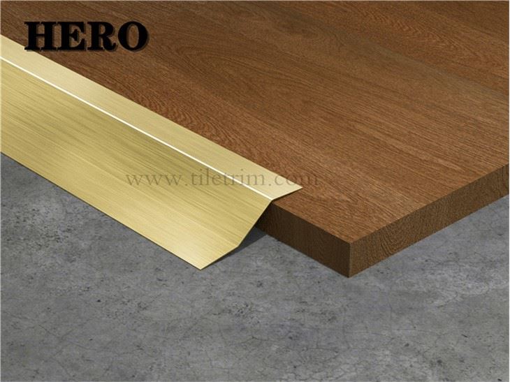 Different Height Brass Transition Strip