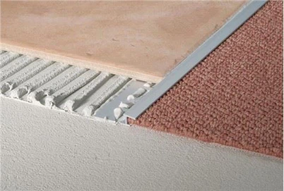 aluminium profil teppe dekorasjon stripe