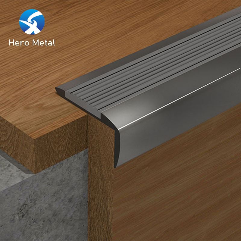 Aluminum Stair Nosing For Vinyl Flooring