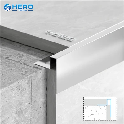 Minimalisme i aluminium Firkantede trappeneser